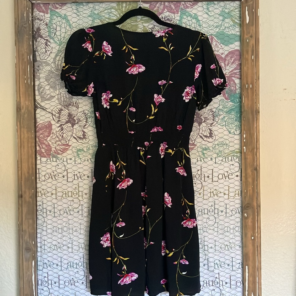 Black Floral Wild Fable Dress - Picture 5 of 6